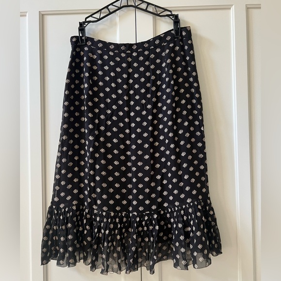 Tory Burch Black Kingfish Indie Skirt - Picture 3 of 6